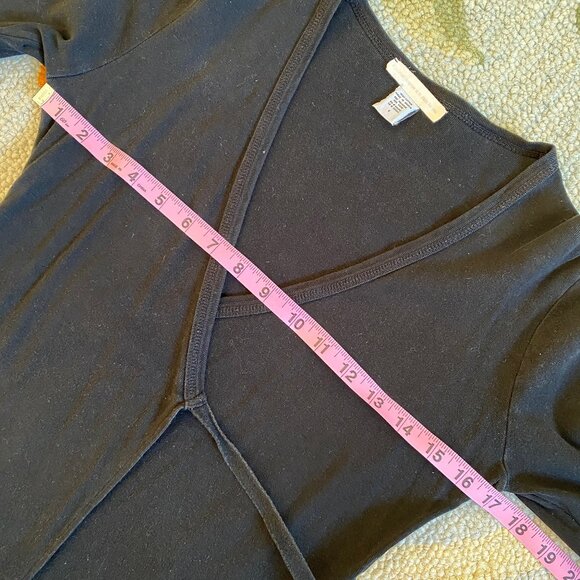 90s I Anthropologie I A Pleasant Surprise Is In Store For You I Faux Wrap Top - Picture 10 of 16